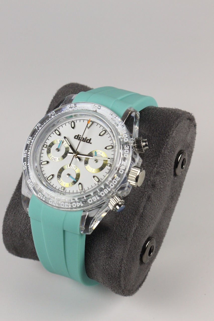 Diald Aquamarine Chronograph