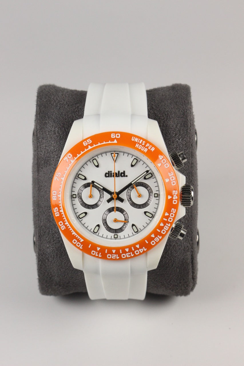 Diald Tangerine Chronograph