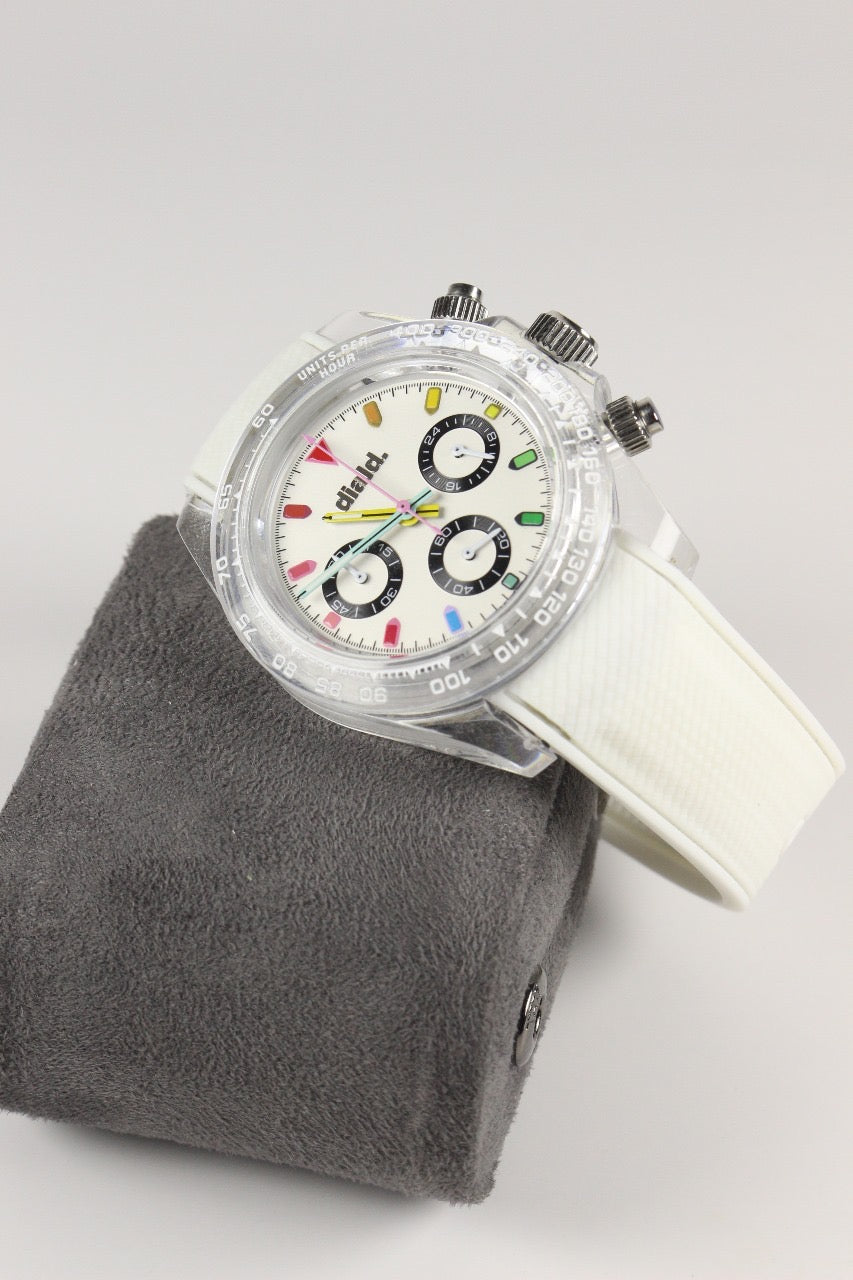 Diald Arctic Rainbow Chronograph