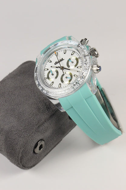 Diald Aquamarine Chronograph