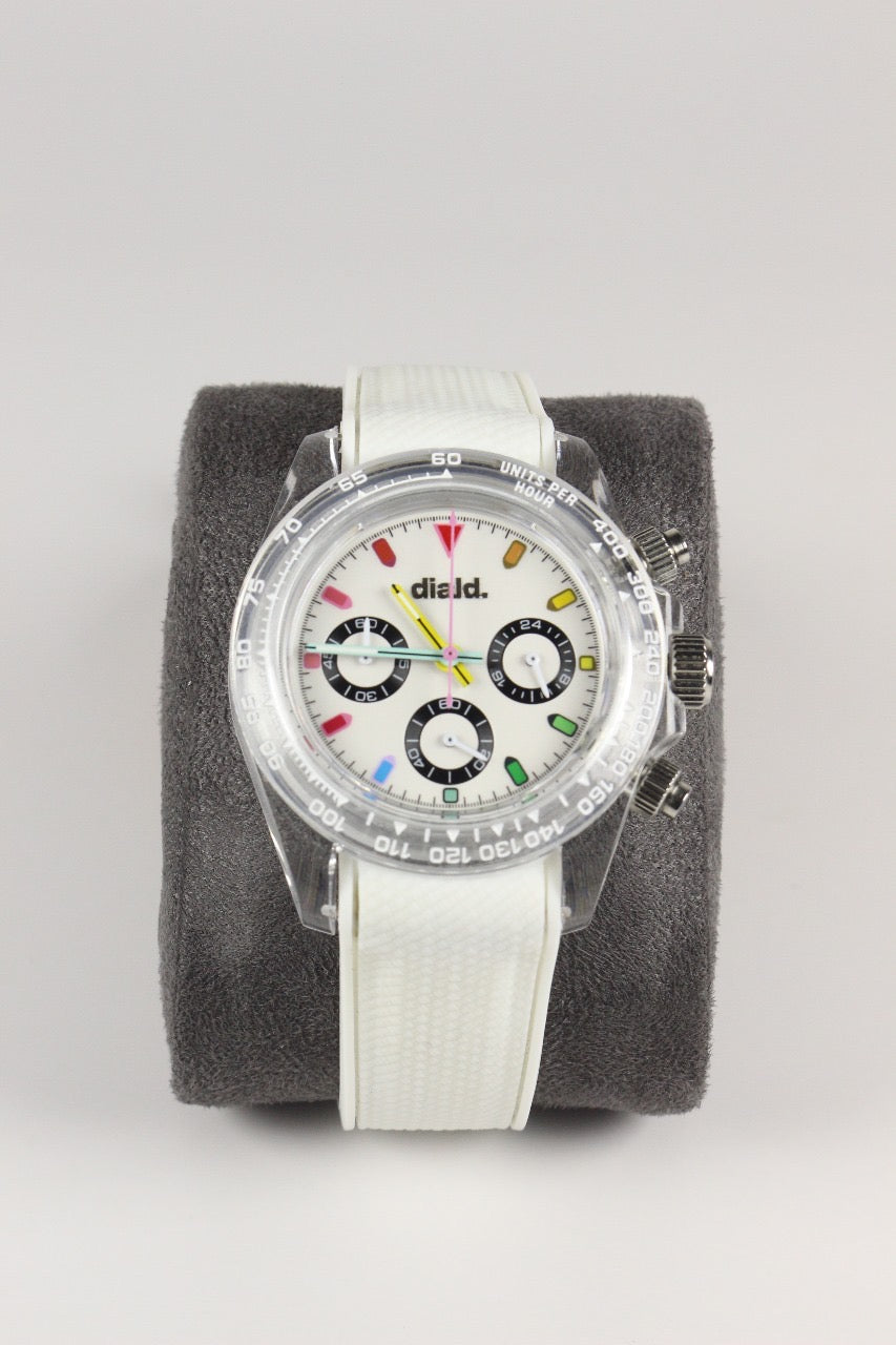 Diald Arctic Rainbow Chronograph