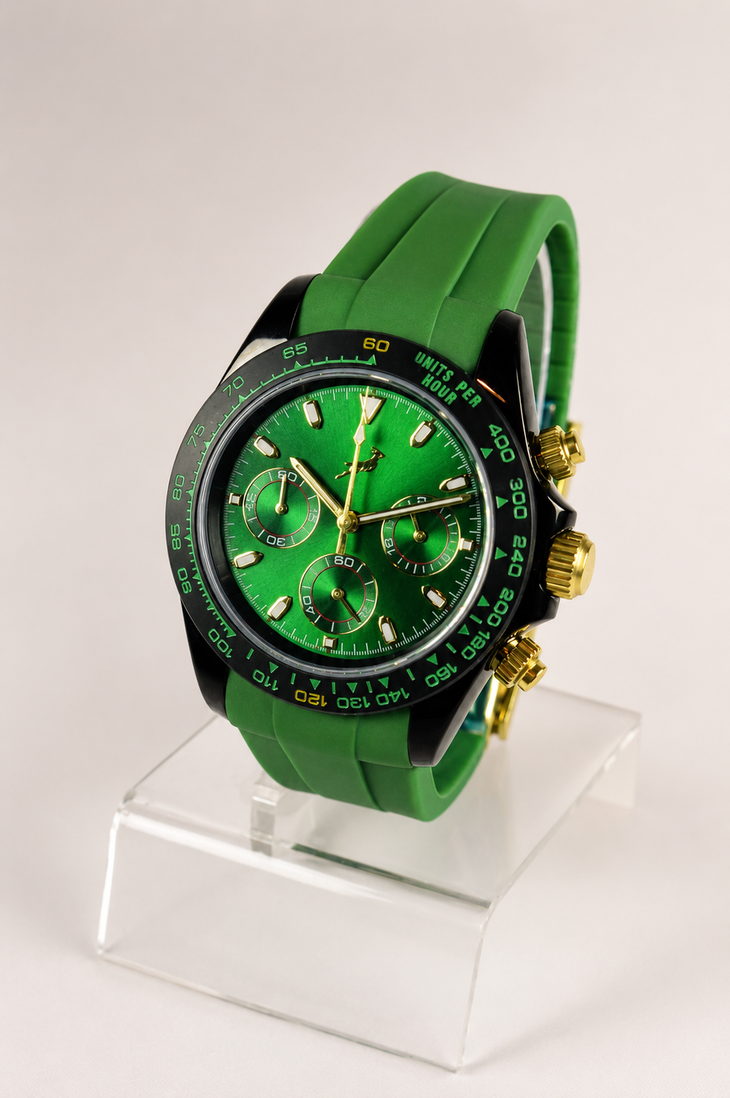 Diald springbok-inspired Chronograph