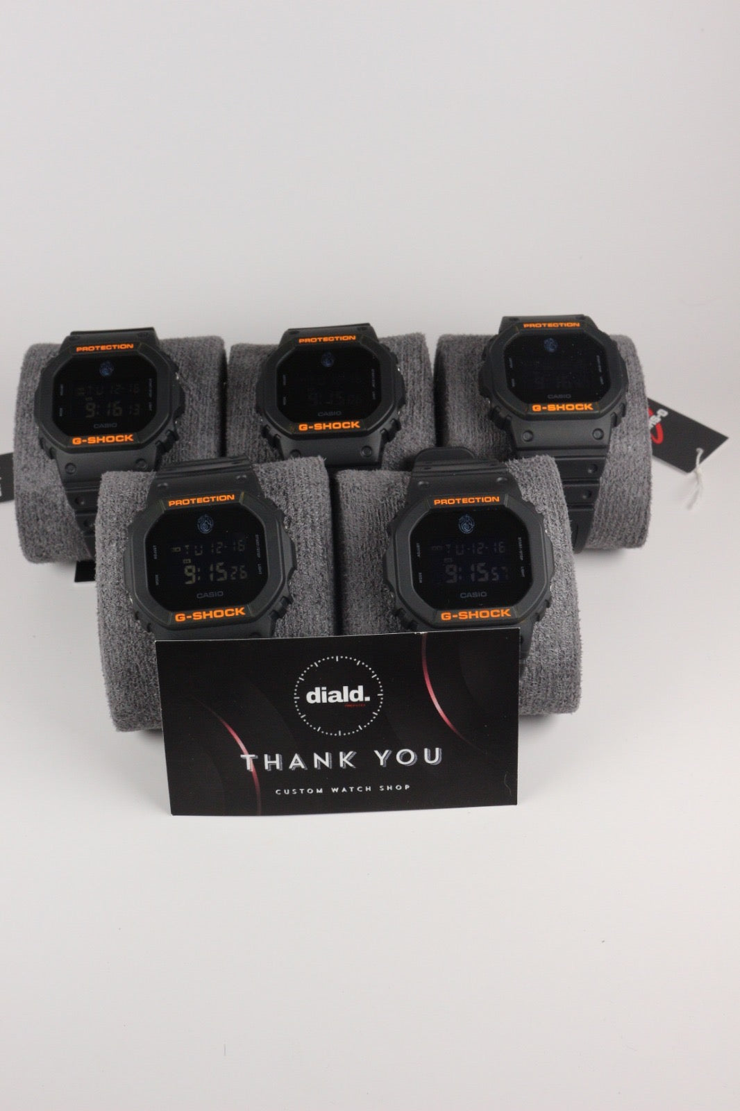 30x Custom G-Shock DW-5600BB&