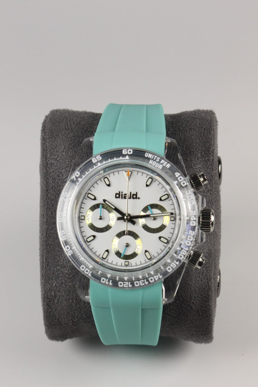 Diald Aquamarine Chronograph